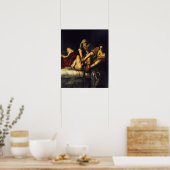Poster Gentileschi - Judith décapite Holopherne (Cuisine)