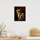 Poster Gentileschi - Judith et servante (Cuisine)