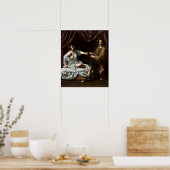 Poster Gentileschi - La femme de Joseph et Potiphar (Cuisine)