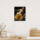 Poster Gentileschi - Lucrèce (Cuisine)