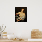 Poster Gentileschi - Lucrèce Artcurial (Cuisine)