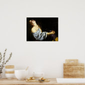 Poster Gentileschi - Marie Madeleine (Cuisine)