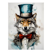 Poster Gentleman Wolf (Devant)