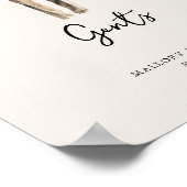 Poster Gents Réception de mariage Lieu Salle de toilettes (Coin)