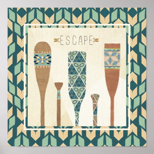 Poster Geo VI extérieur | Évasion (Devant)