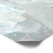 Poster Géode de cristal quartz blanc Géode Pierre naturel (Coin)