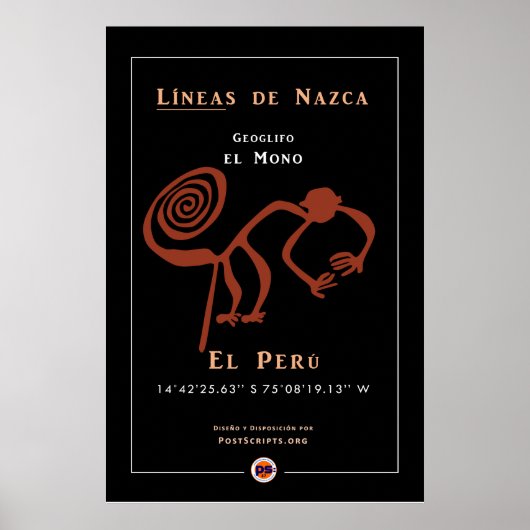 Poster Géoglyphes de Nazca (Devant)