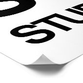 Poster Géographie des études (Coin)