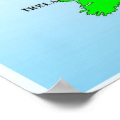 Poster Géographie, Études sociales, Royaume-Uni, Carte (Coin)