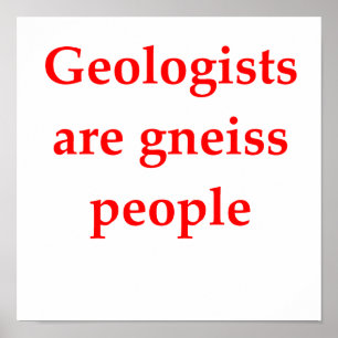 Poster geology joke