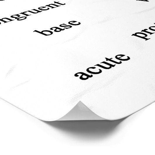 Poster GeoMath Geometry (Coin)