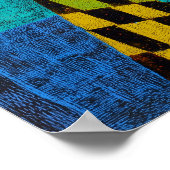 Poster Geometric Cats – Bold, Bright and Playful (Coin)