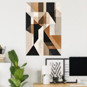 Poster Geometric Convergence (Bureau à domicile)