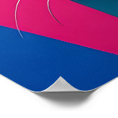 Poster Geometric Pop Art Cat (Coin)