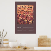 Poster Geometric Primes - Collection 2, Série 3 (Cuisine)