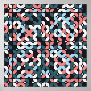 Poster geometric seamles