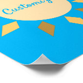 Poster Geometric Sun Circle Thunder_Cove (Coin)