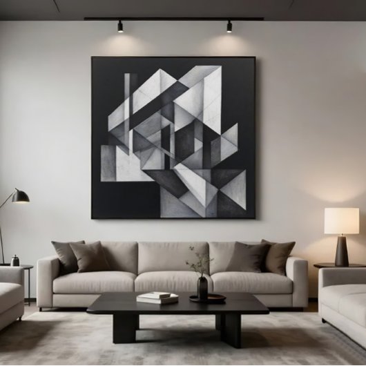 Poster Geometric Symphony