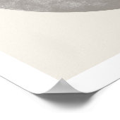 Poster Geometric Tribal Pattern Eclipse Moon Art Print (Coin)