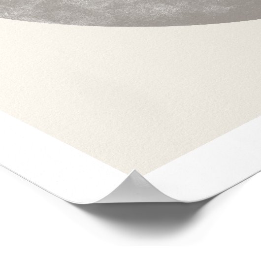 Poster Geometric Tribal Pattern Eclipse Moon Art Print (Coin)