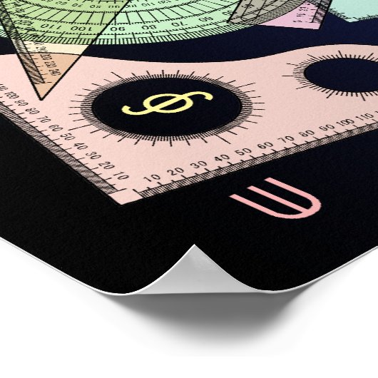 Poster Géométrie (Coin)