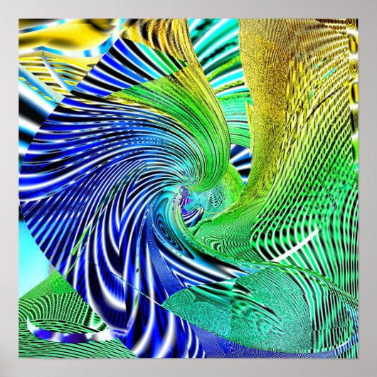 Poster Géométrie Abstraite 1.1b (Devant)