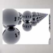 Poster Géométrie Abstraite A (Devant)