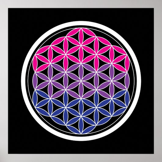 Poster géométrie biSacred (Devant)