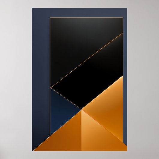 Poster Géométrie de l'essence (Devant)