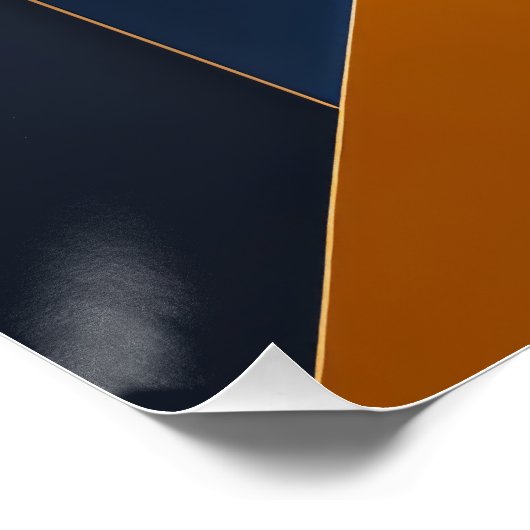 Poster Géométrie de l'essence (Coin)