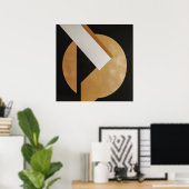 Poster Géométrie de l'infini (Bureau à domicile)