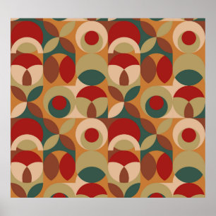 Poster Géométrie de style scandinave minimaux
