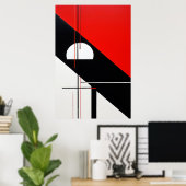 Poster Géométrie Décorative (Bureau à domicile)