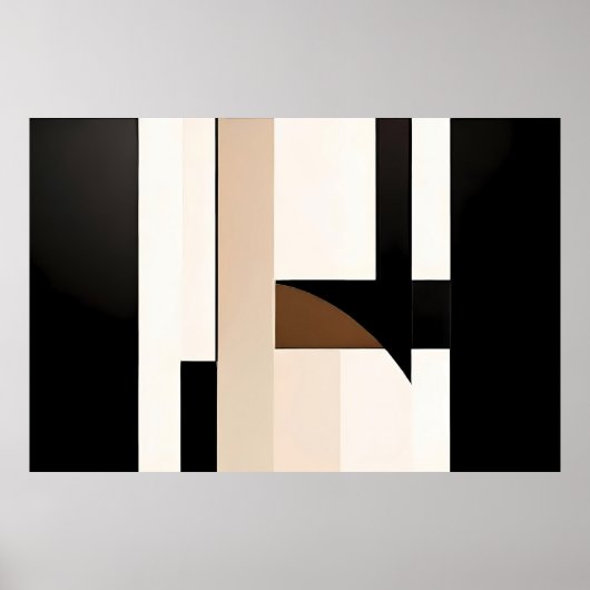 Poster Géométrie du silence (Devant)