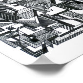 Poster Géométrie émergente (Coin)