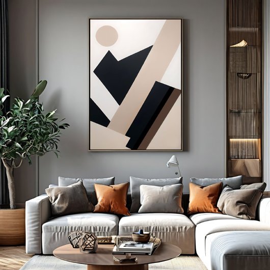 Poster Géométrie en harmonie