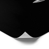 Poster Géométrie florale sacrée (Coin)