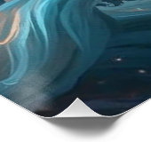 Poster Géométrie mystique de la mer du Nord (Coin)