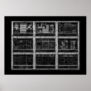 Poster Géométrie no 15 avec bordure