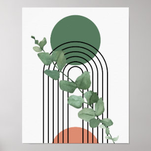 Poster Géométrie organique