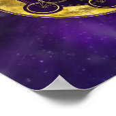 Poster Géométrie sacrée du cube de Metatron (Coin)