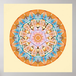 Poster Géométrie sacrée Mandala 5