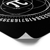 Poster Géométrie Sacrée Pi Math Science Stem 3.14 Pi Jour (Coin)