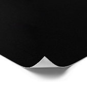 Poster Géométrie Sombre Abstrait Minimaliste (Coin)