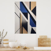 Poster Geometries of Silence (Cuisine)