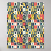 Poster Géométrique (Devant)