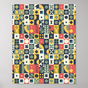 Poster Géométrique