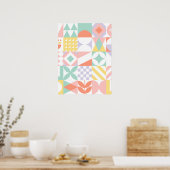 Poster géométrique #32 (Cuisine)