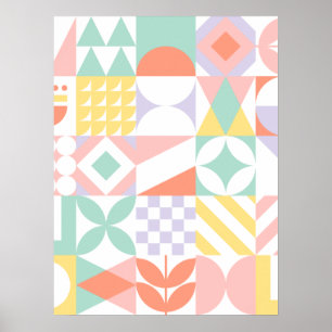Poster géométrique #32