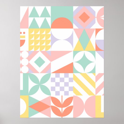 Poster géométrique #32 (Devant)